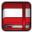 Moleskine Red Icon 32x32 png